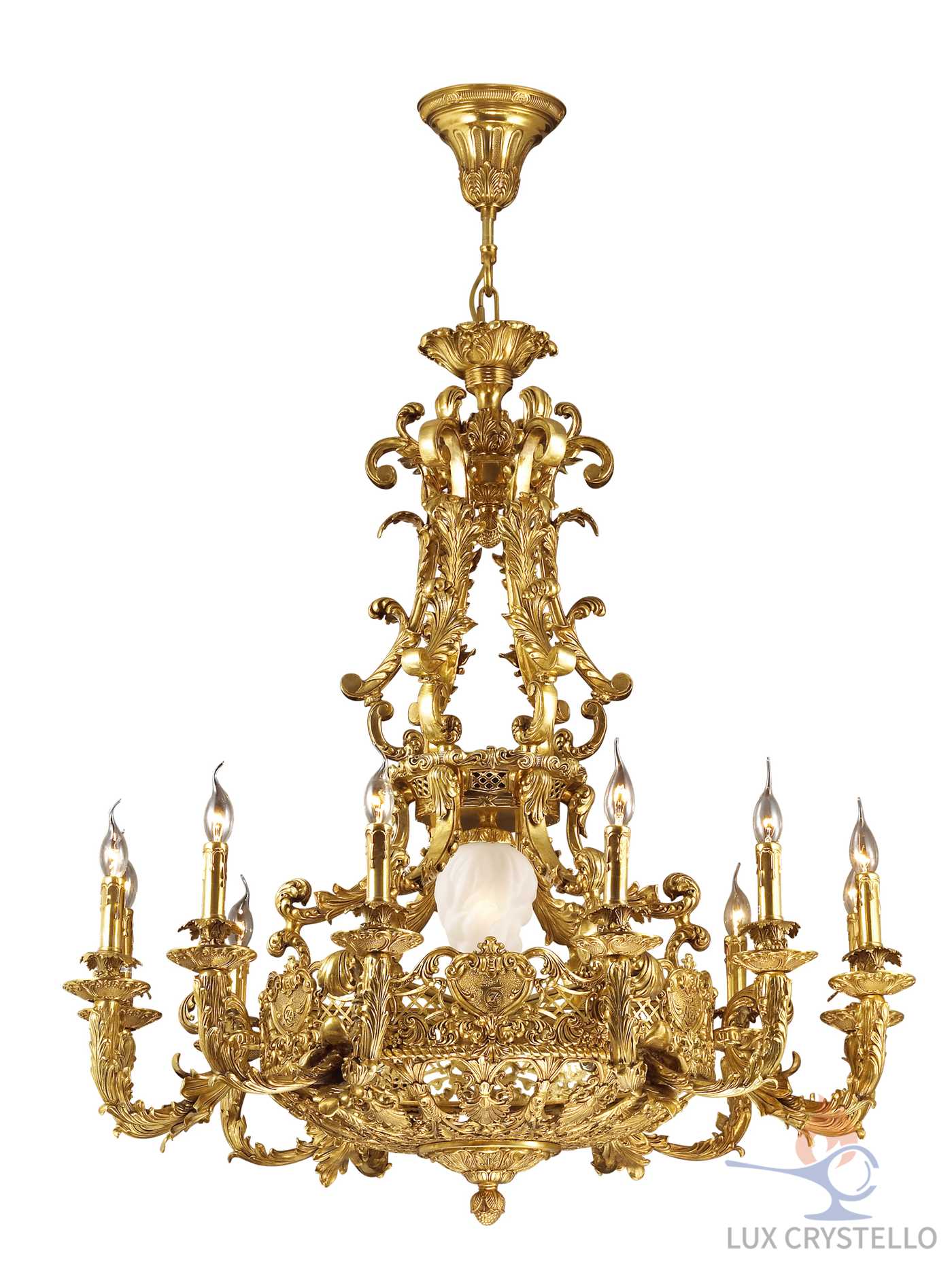 french style Brass chandeliers manufacturer-MD1283-12+1