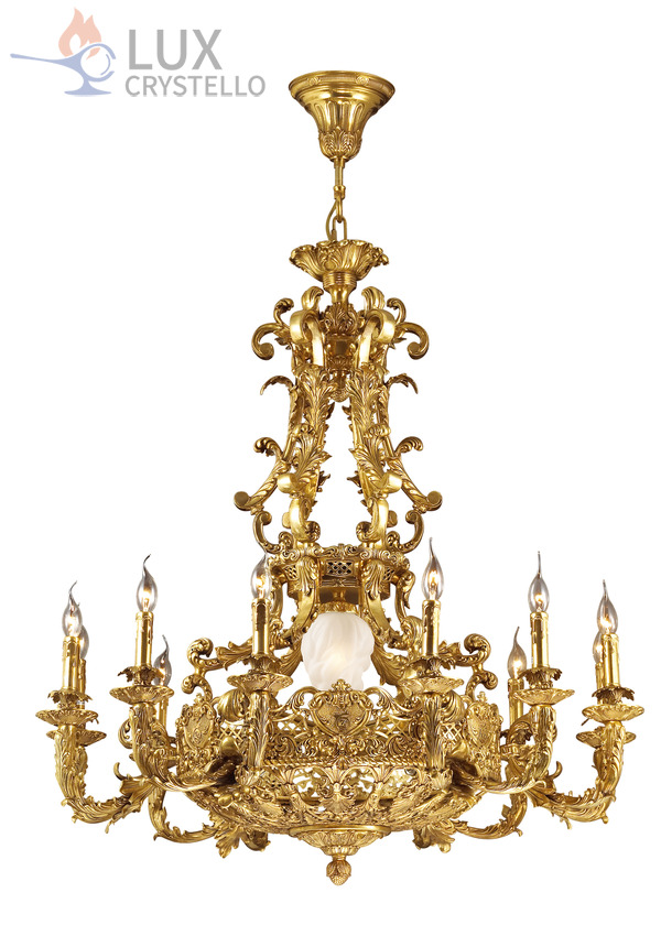 french style Brass chandeliers manufacturer-MD1283-12+1 french style Brass chandeliers manufacturer-MD1283-12+1
