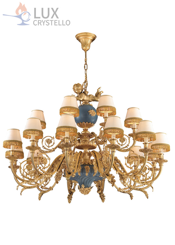 french style Brass chandeliers manufacturer-MD1293-12+6