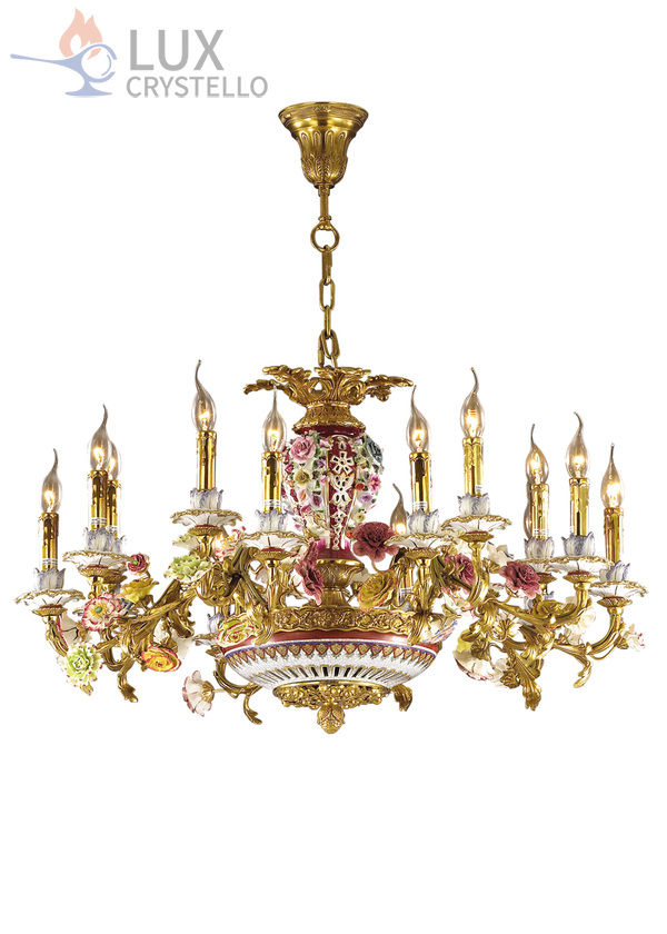 french style Brass chandeliers manufacturer-MD1328-15