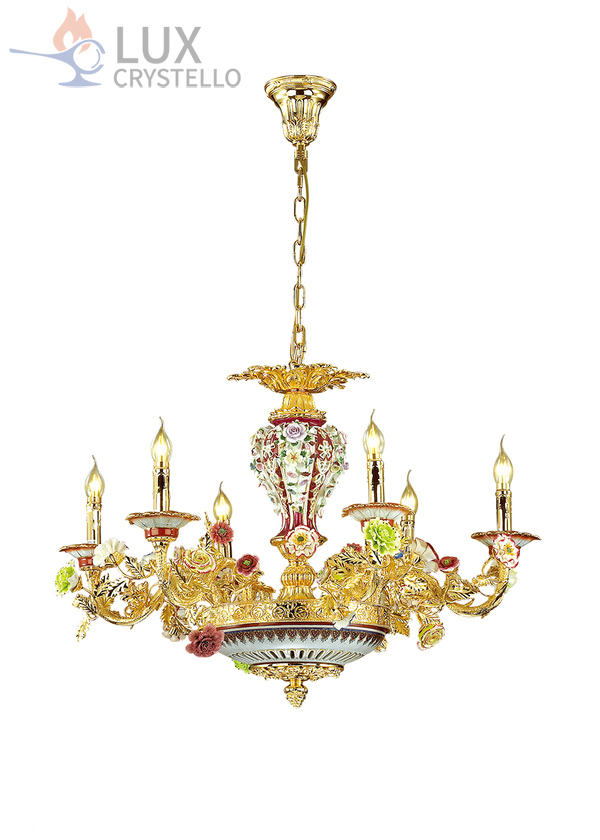 french style Brass chandeliers manufacturer-MD1329-6