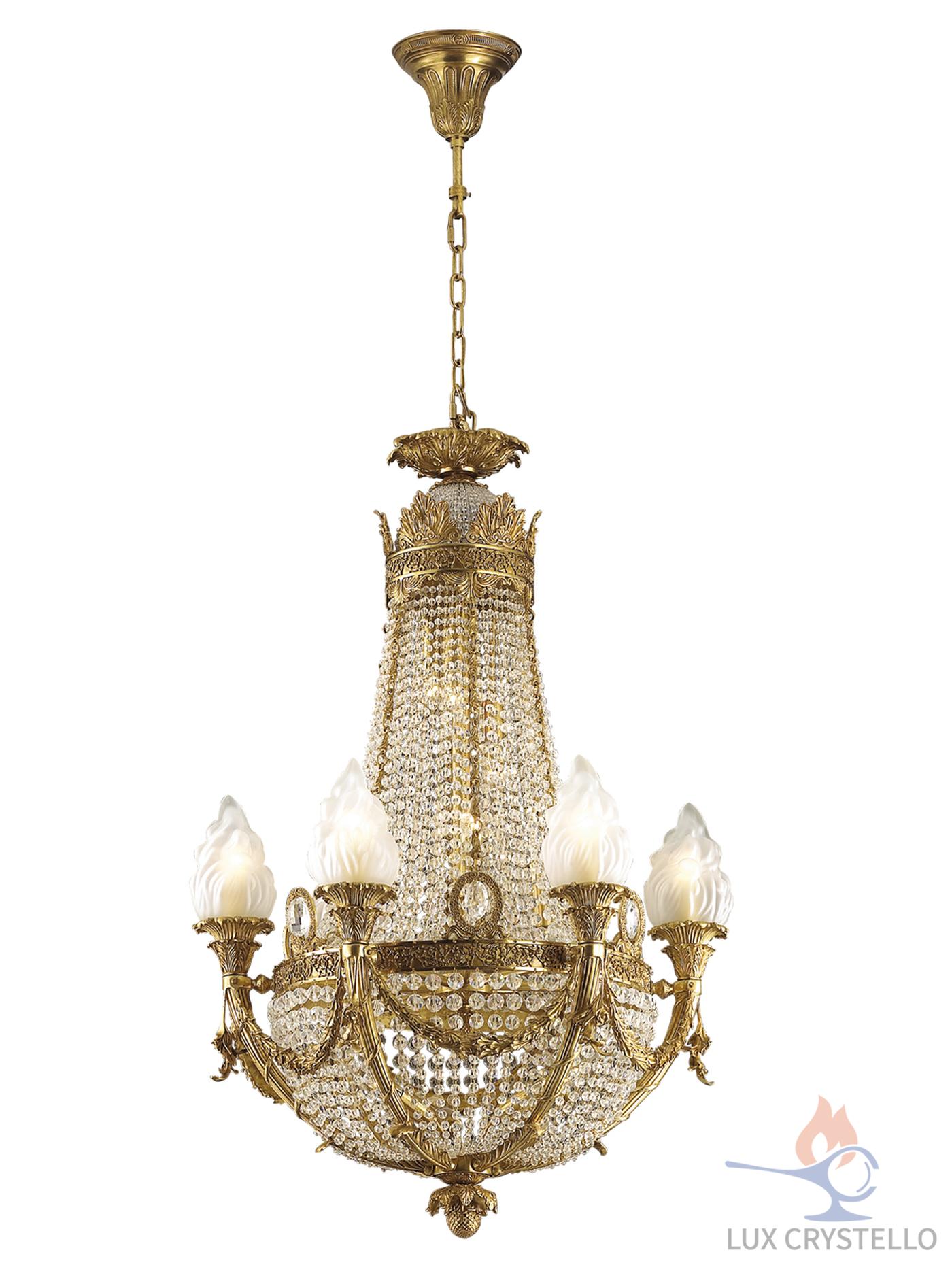 french style Brass chandeliers manufacturer-MD1337-6+3+3