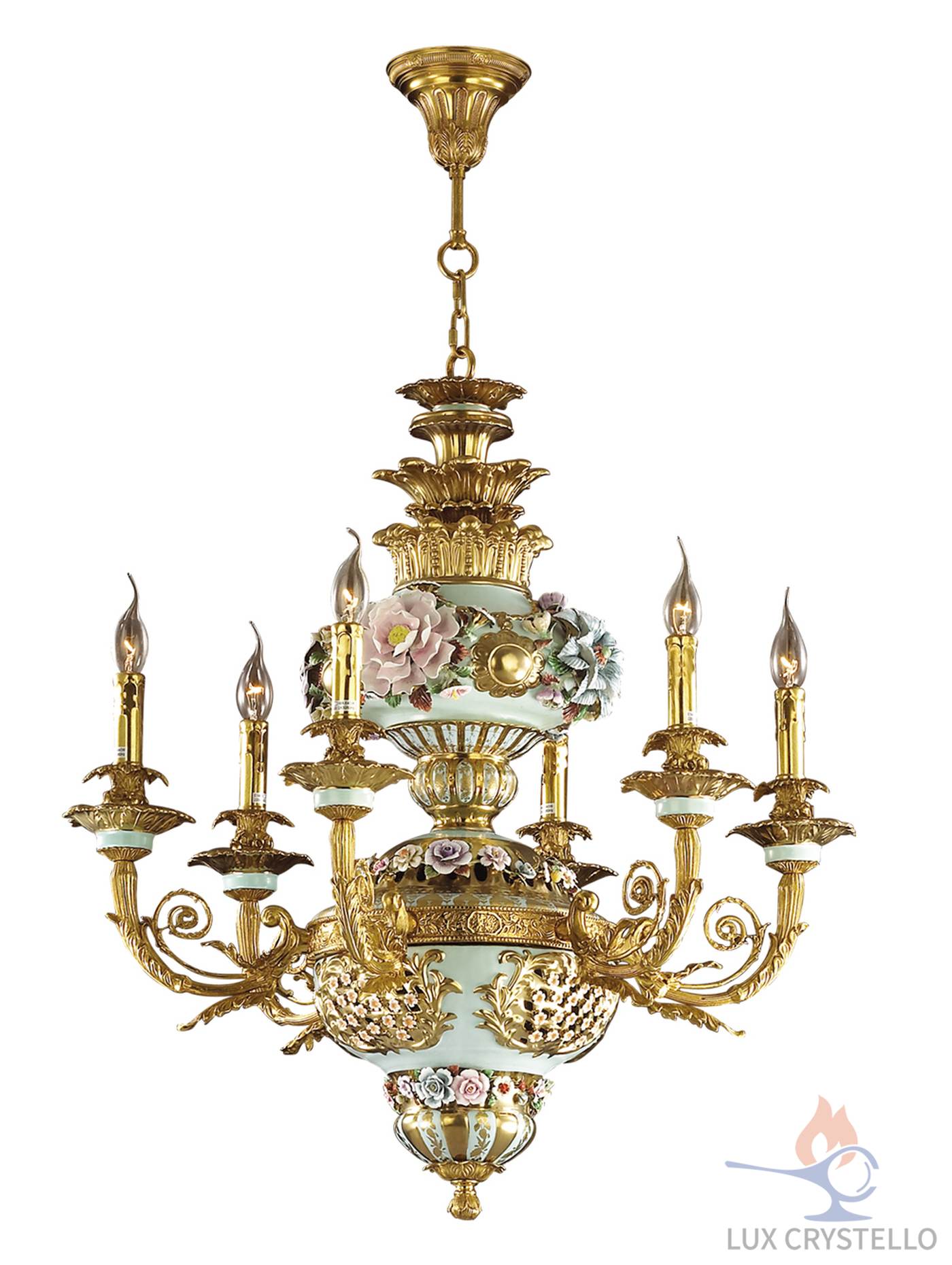 french style Brass chandeliers manufacturer-MD1341-6