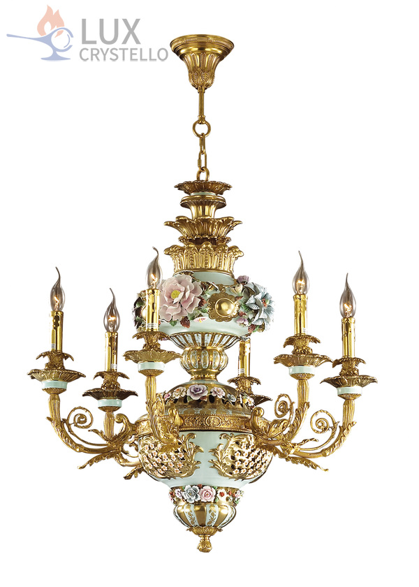 french style Brass chandeliers manufacturer-MD1341-6
