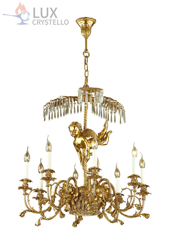 french style Brass chandeliers manufacturer-MD1376-8B