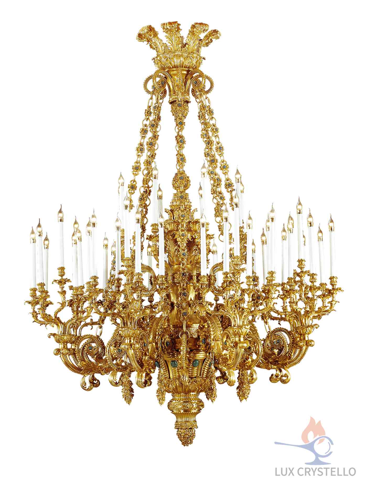 french style Brass chandeliers manufacturer-MD1425-40+8