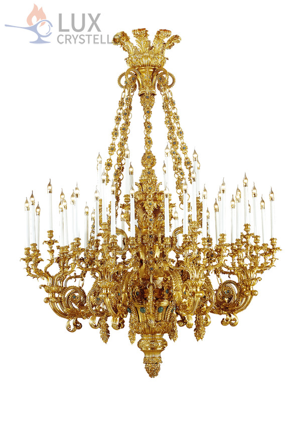 french style Brass chandeliers manufacturer-MD1425-40+8
