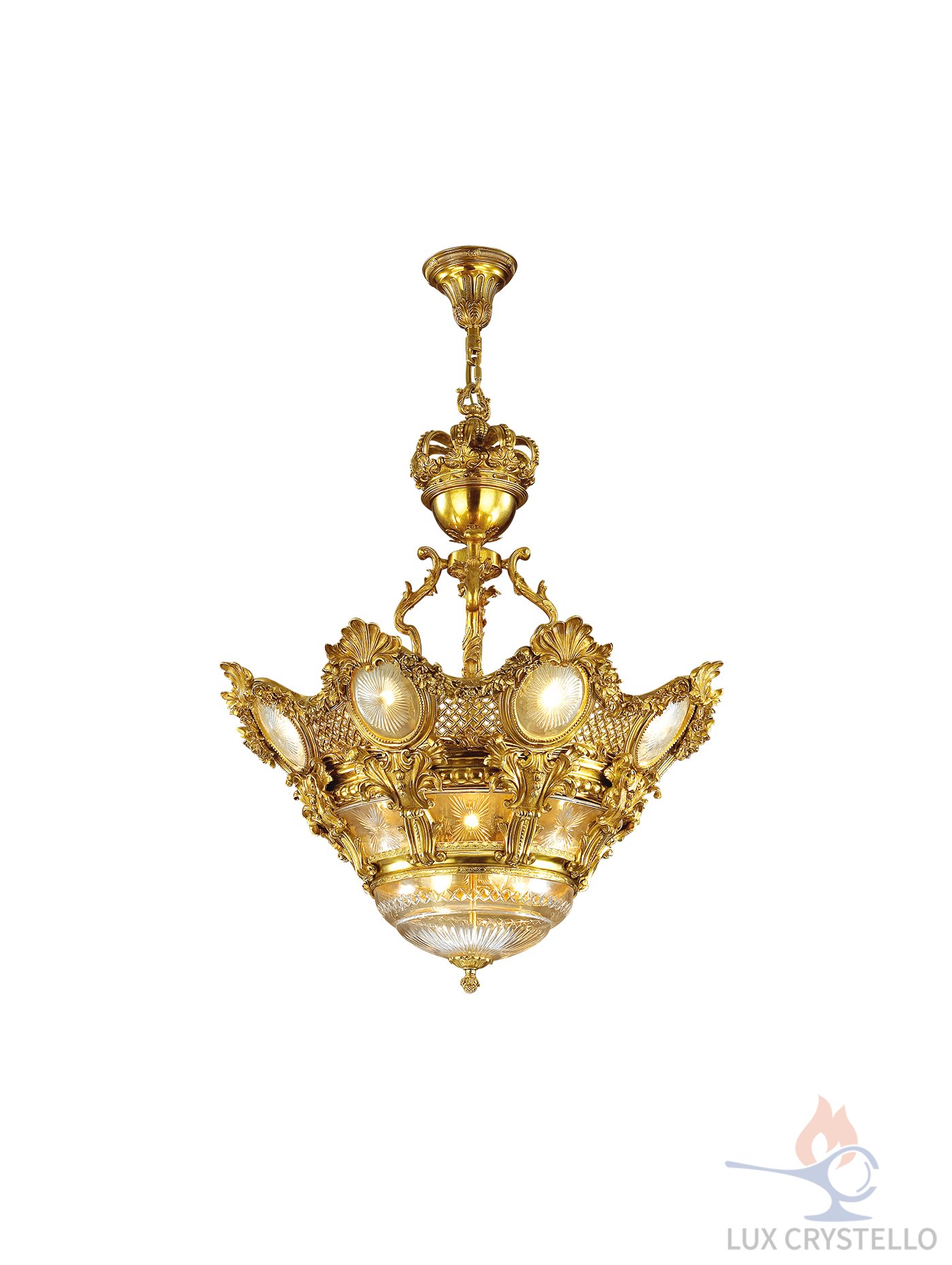 french style Brass chandeliers manufacturer-MD1428-8+4+4