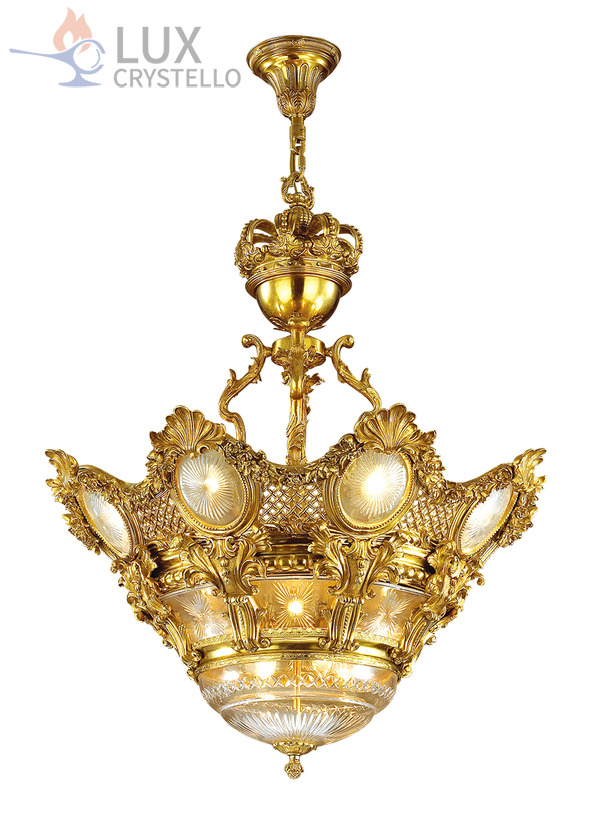 french style Brass chandeliers manufacturer-MD1428-8+4+4