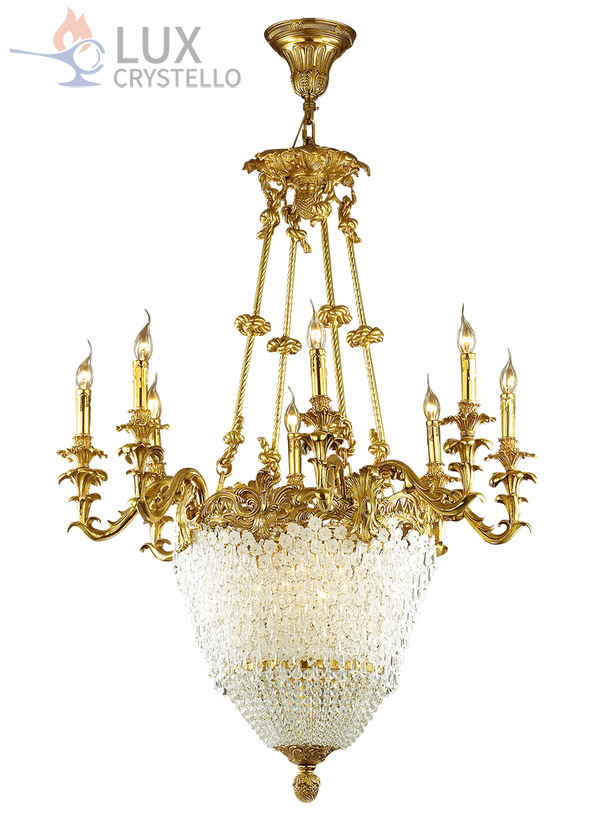 french style Brass chandeliers manufacturer-MD1431-8+4 french style Brass chandeliers manufacturer-MD1431-8+4