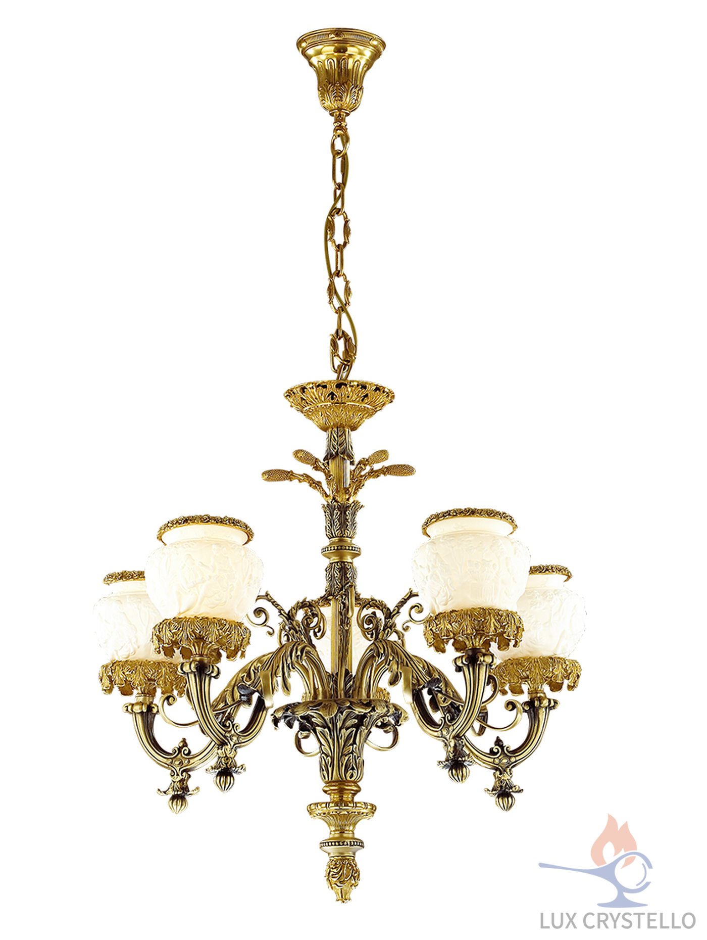 french style Brass chandeliers manufacturer-MD1457-5