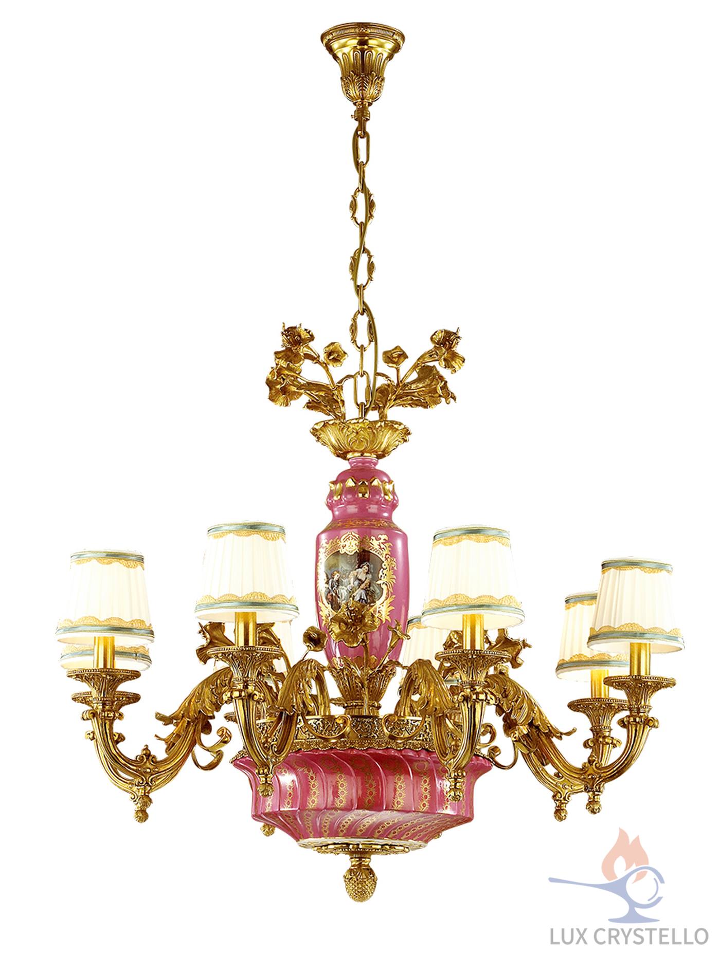 french style Brass chandeliers manufacturer-MD1509-8