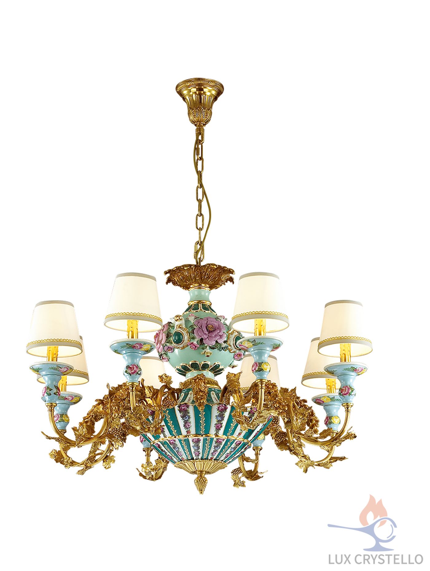 french style Brass chandeliers manufacturer-MD1517-8