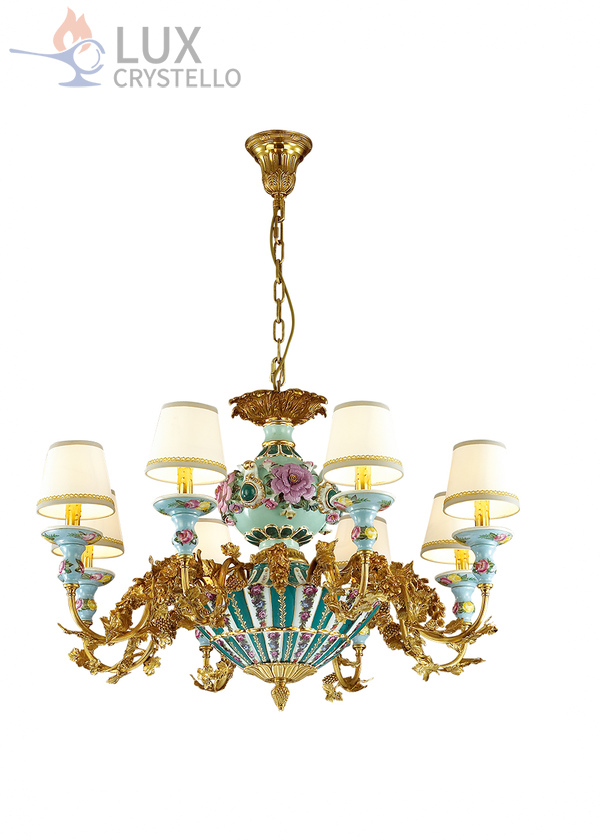 french style Brass chandeliers manufacturer-MD1517-8