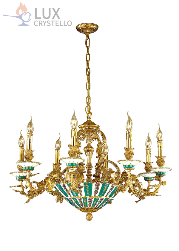 french style Brass chandeliers manufacturer-MD1517-8B