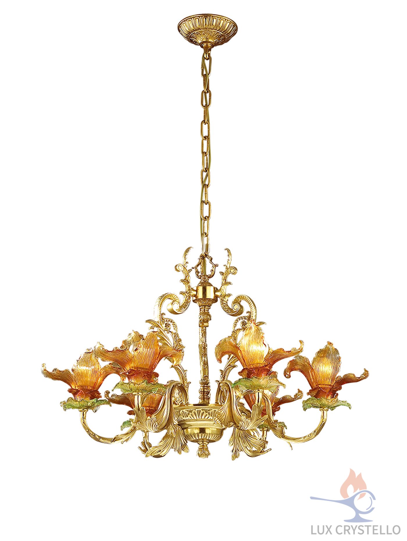 french style Brass chandeliers manufacturer-MD1530-6A