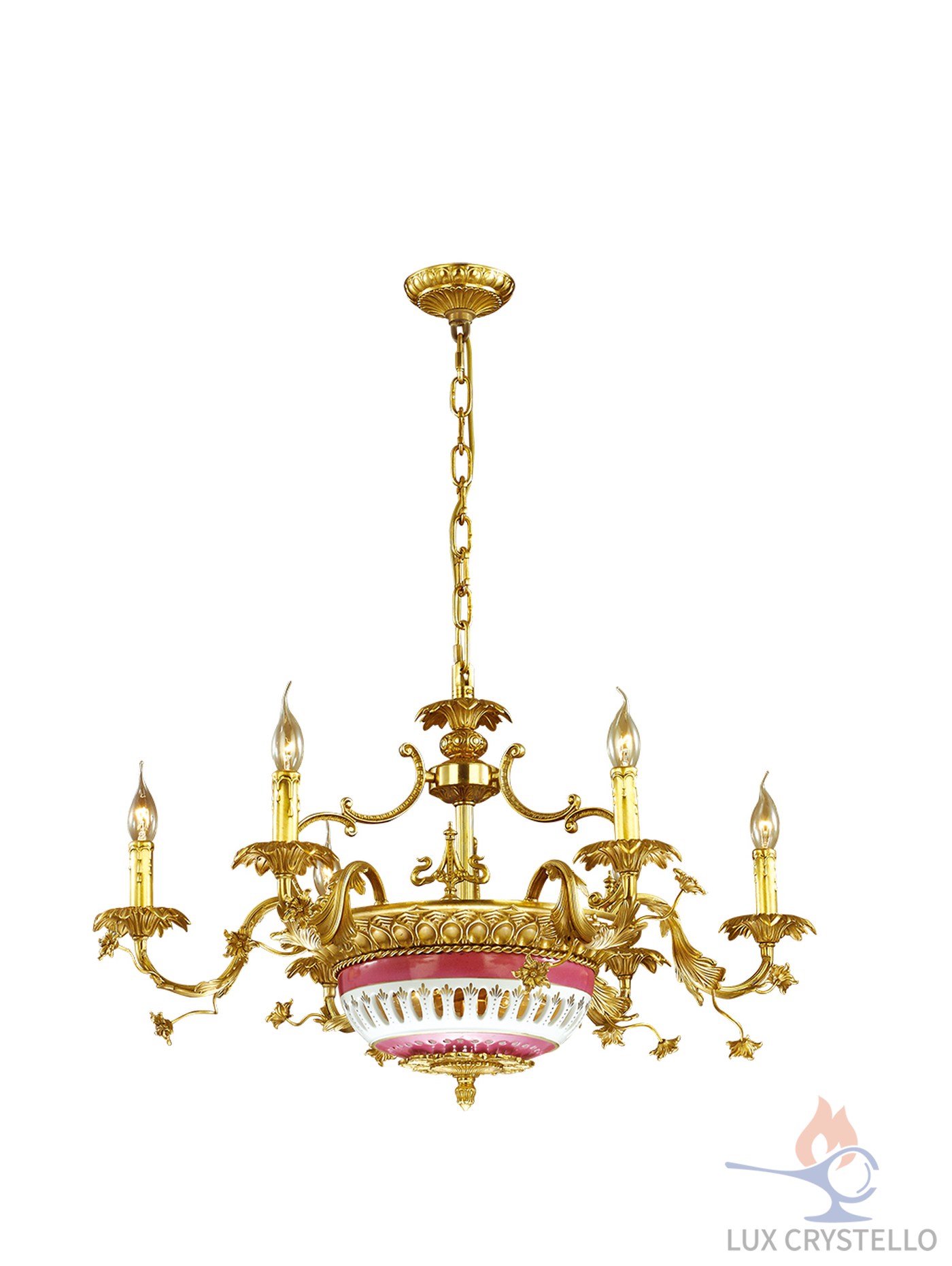 french style Brass chandeliers manufacturer-MD1531-6+2