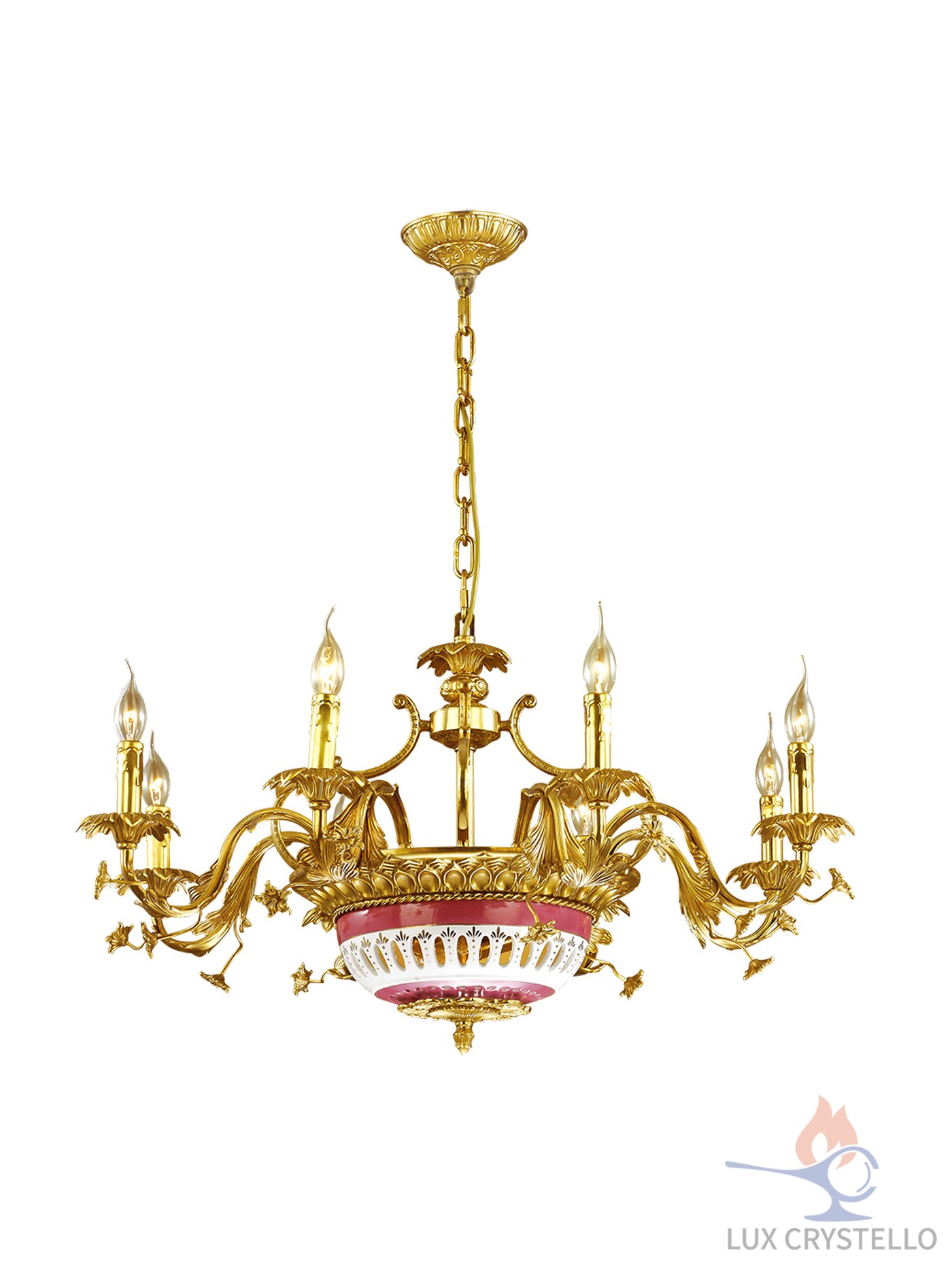 french style Brass chandeliers manufacturer-MD1531-8+2