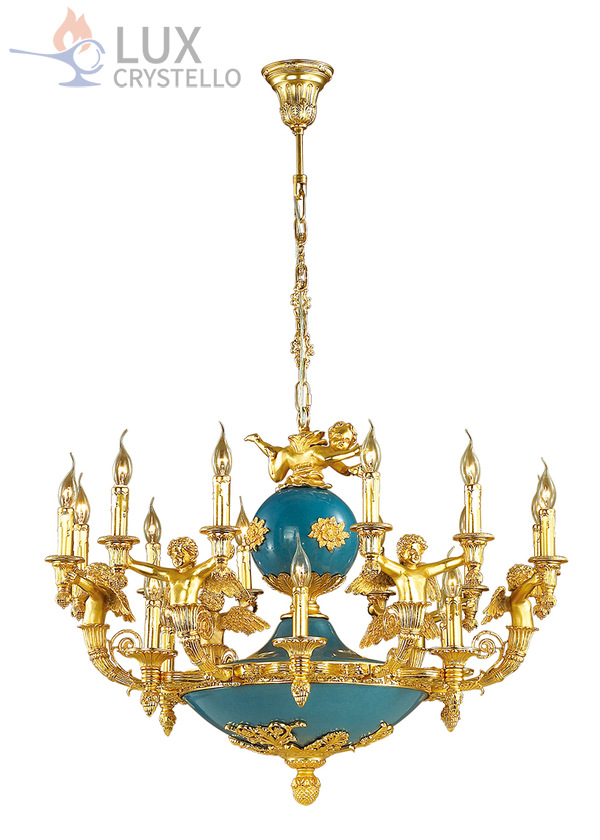 french style Brass chandeliers manufacturer-MD1532-12+6B french style Brass chandeliers manufacturer-MD1532-12+6B