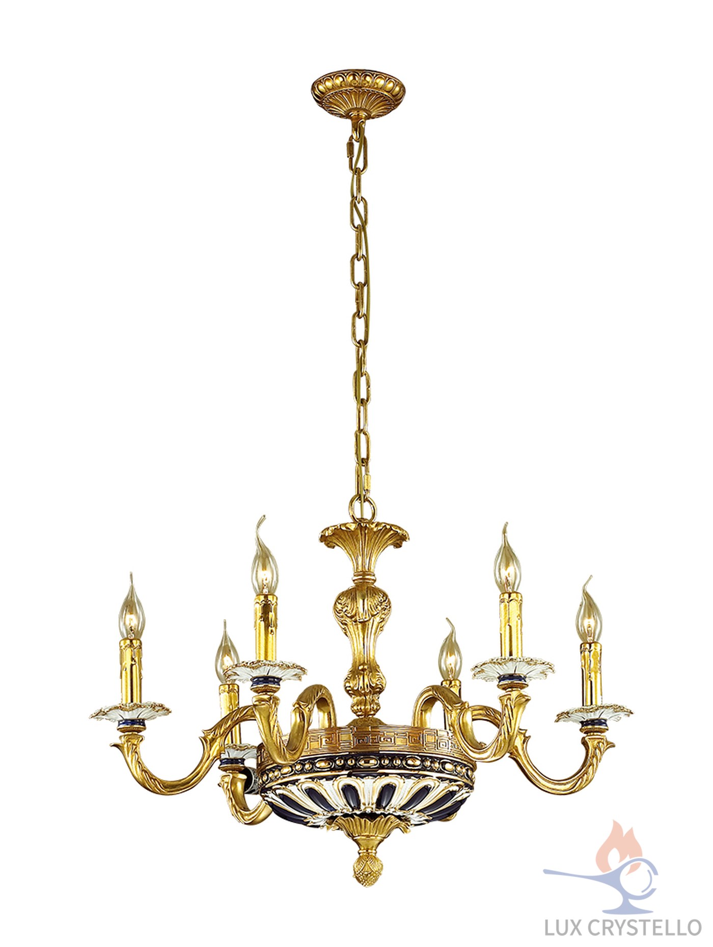 french style Brass chandeliers manufacturer-MD1542-6