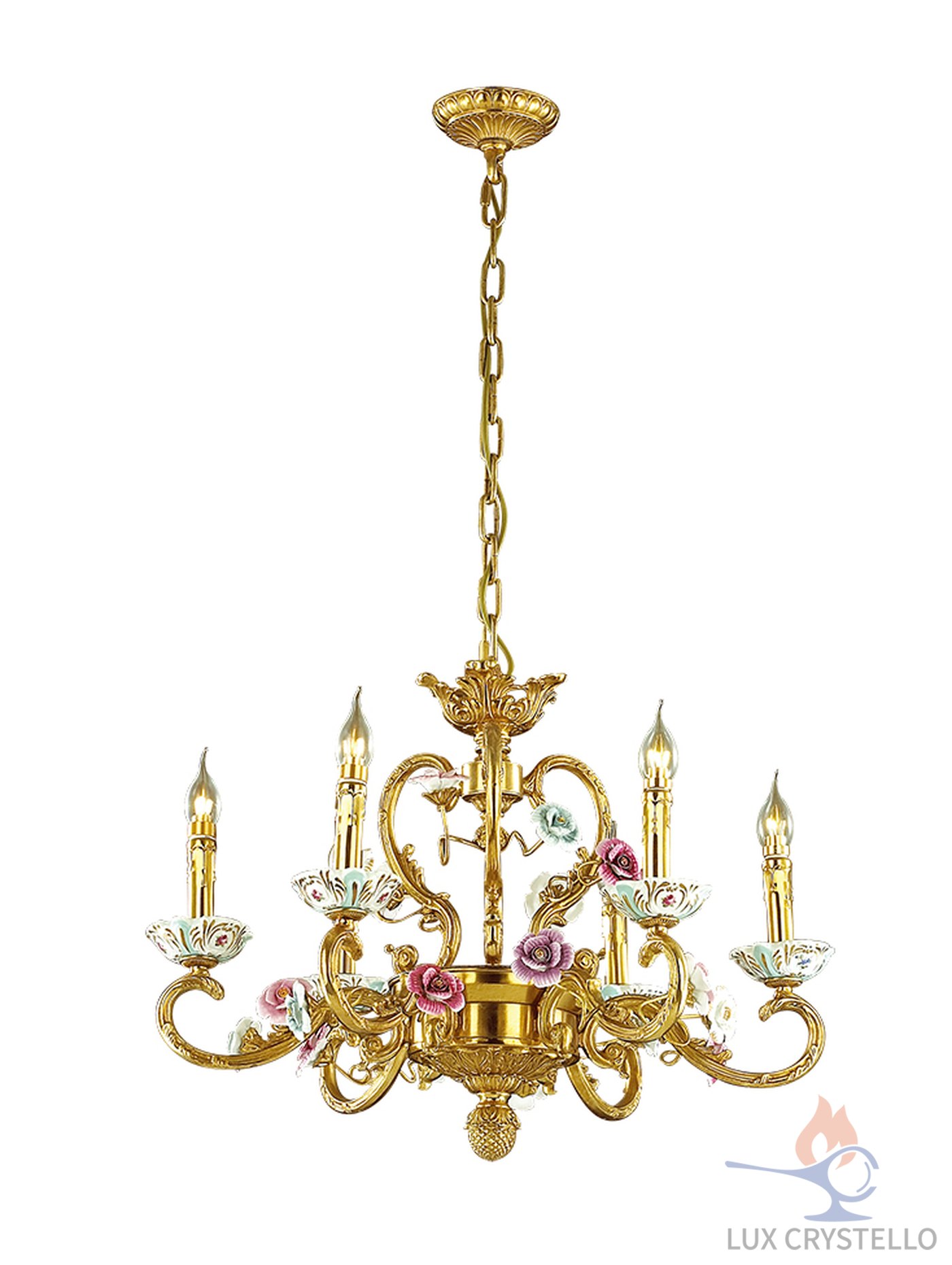 french style Brass chandeliers manufacturer-MD1543-6