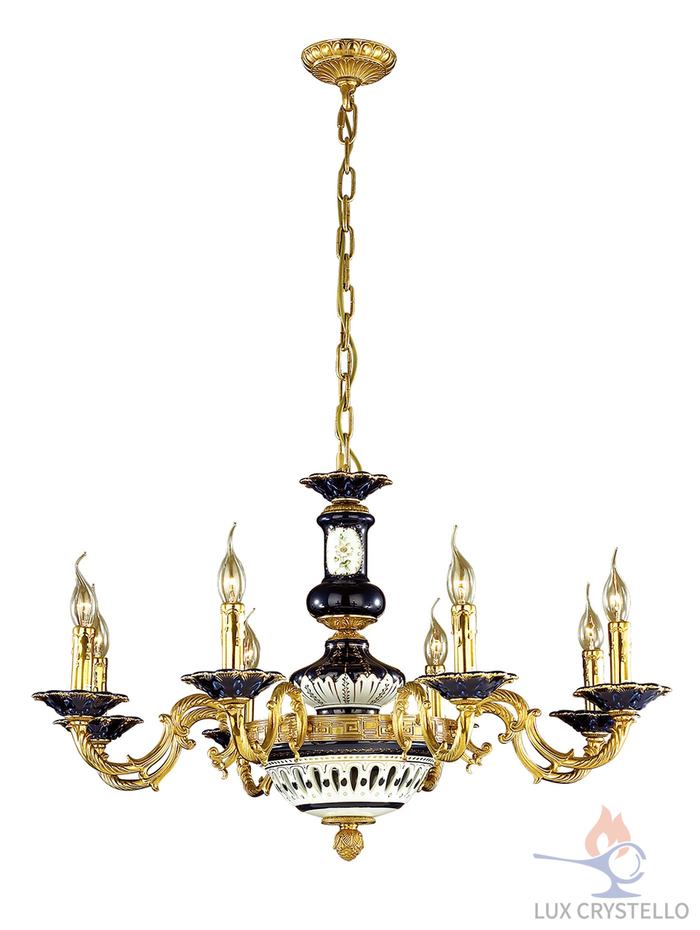 french style Brass chandeliers manufacturer-MD1544-8