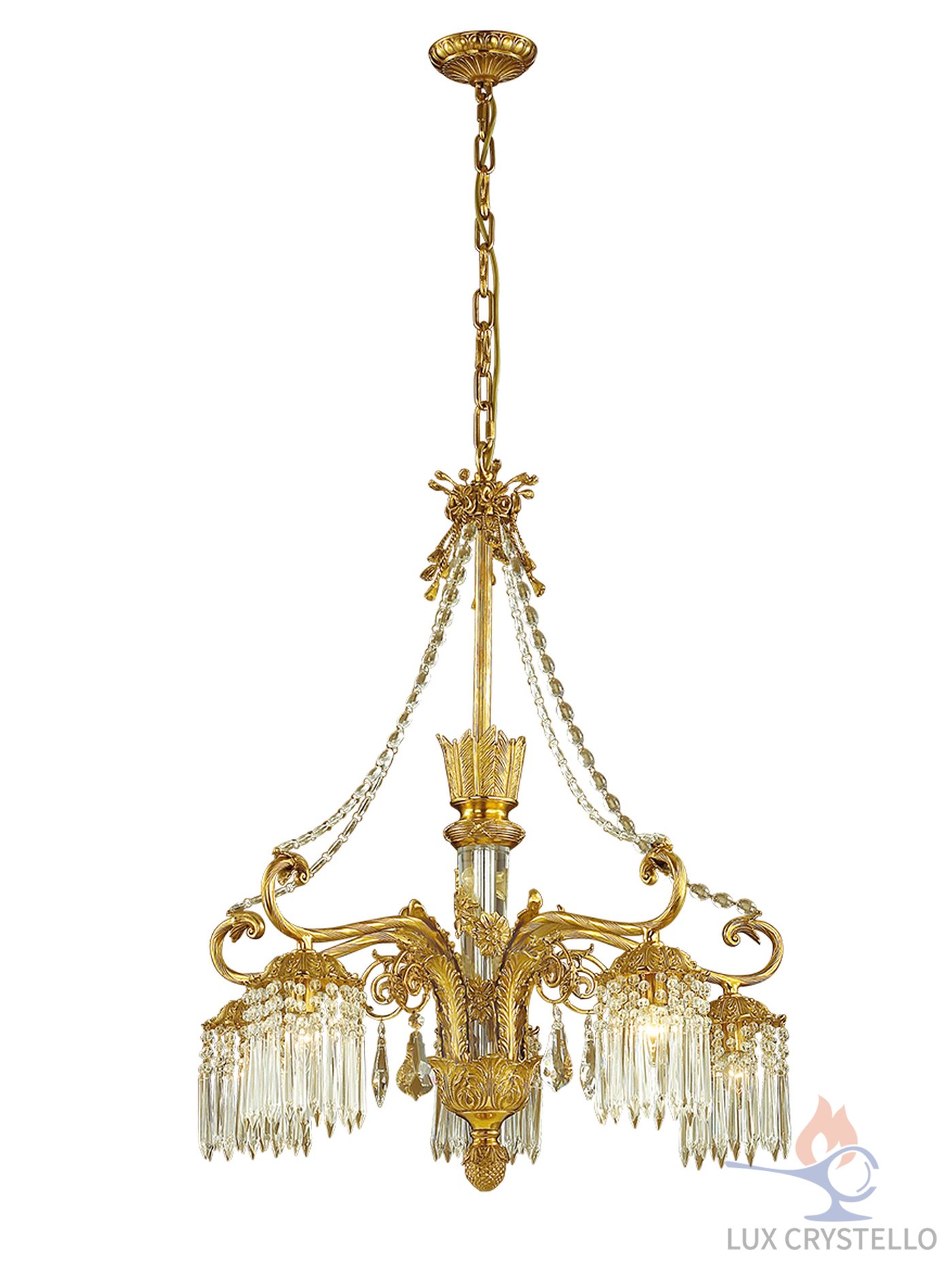 french style Brass chandeliers manufacturer-MD1579-5