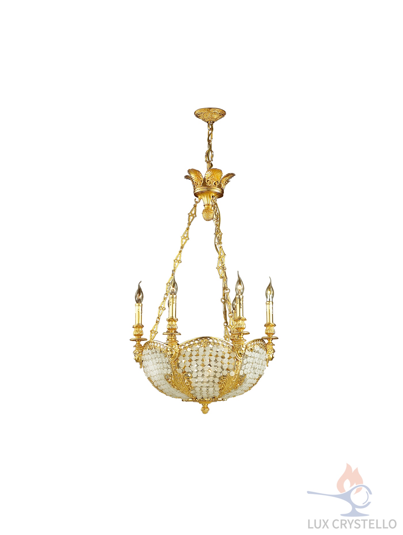 french style Brass chandeliers manufacturer-MD1583-6+3B