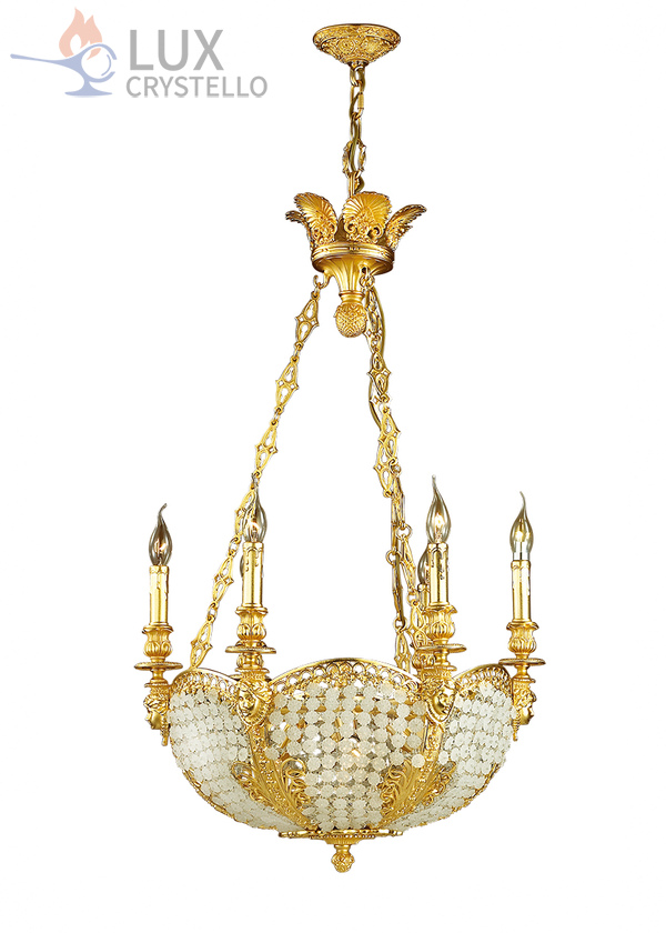 french style Brass chandeliers manufacturer-MD1583-6+3B french style Brass chandeliers manufacturer-MD1583-6+3B