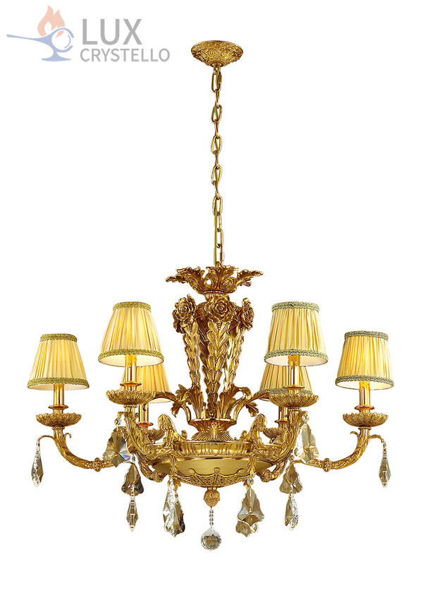 french style Brass chandeliers manufacturer-MD1601-6 french style Brass chandeliers manufacturer-MD1601-6