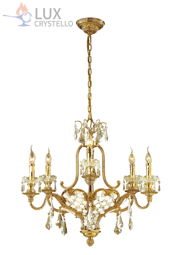 french style Brass chandeliers manufacturer-MD1606-6+3