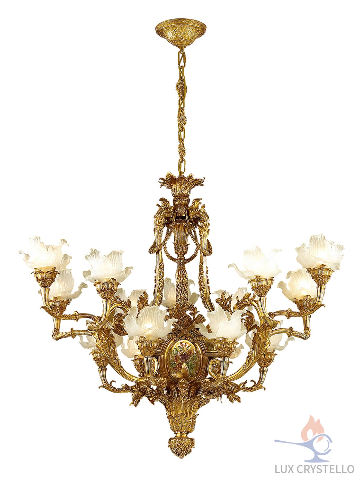 french style Brass chandeliers manufacturer-MD1608-15A