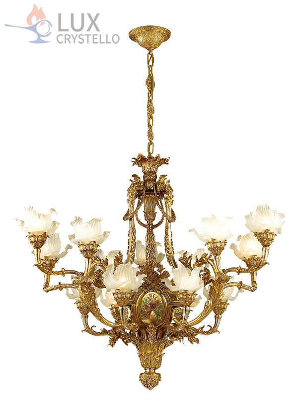 french style Brass chandeliers manufacturer-MD1608-15A