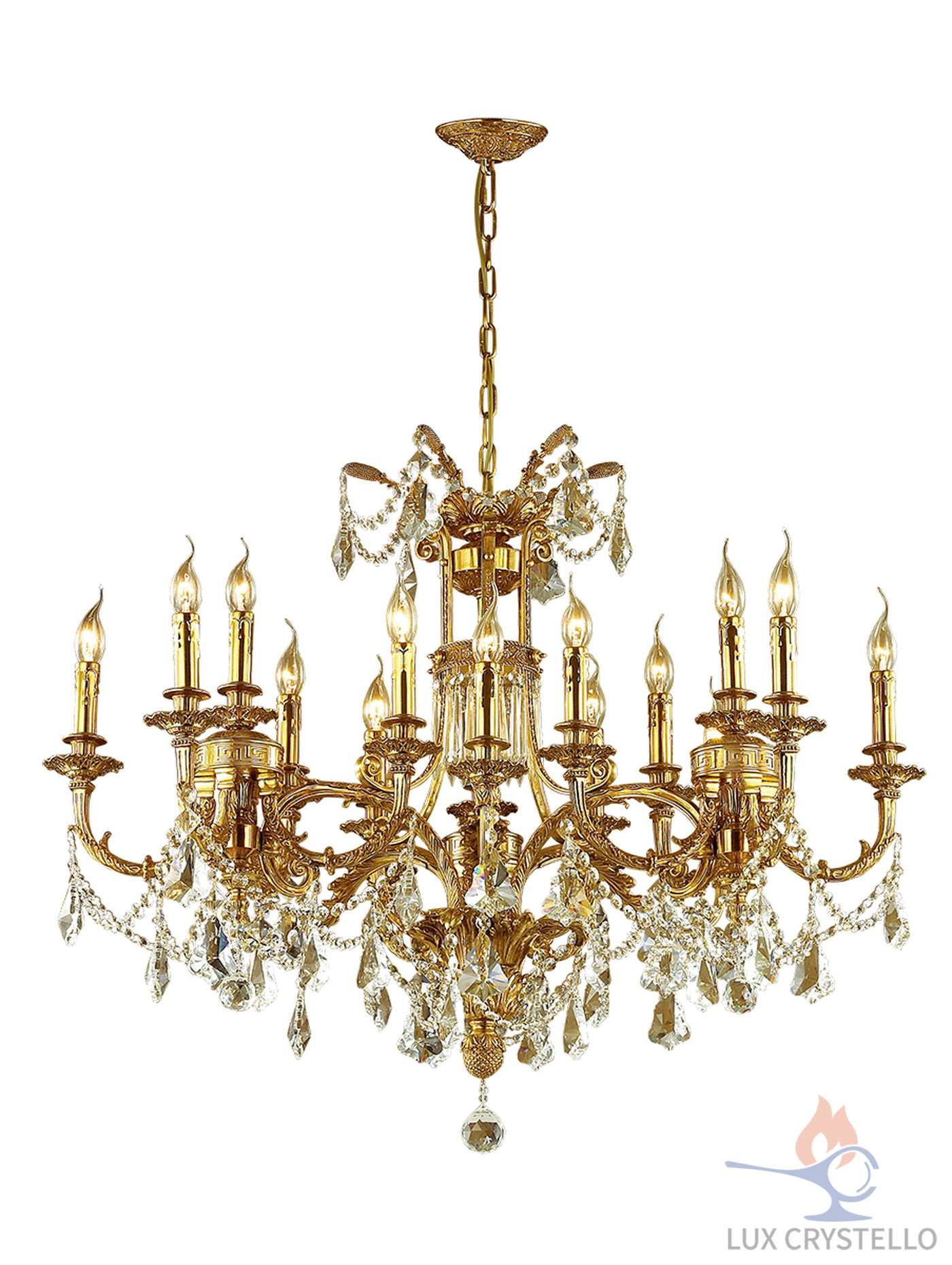 french style Brass chandeliers manufacturer-MD1609-15+3