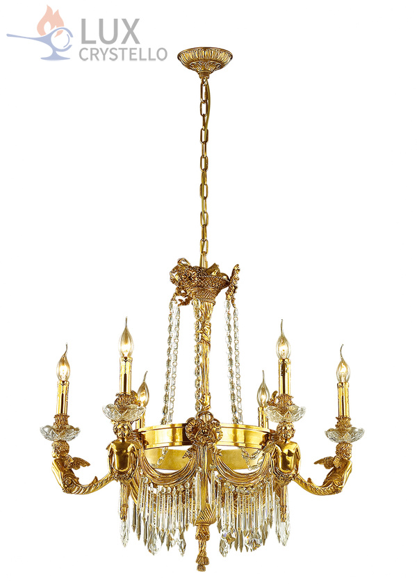 french style Brass chandeliers manufacturer-MD1610-6A