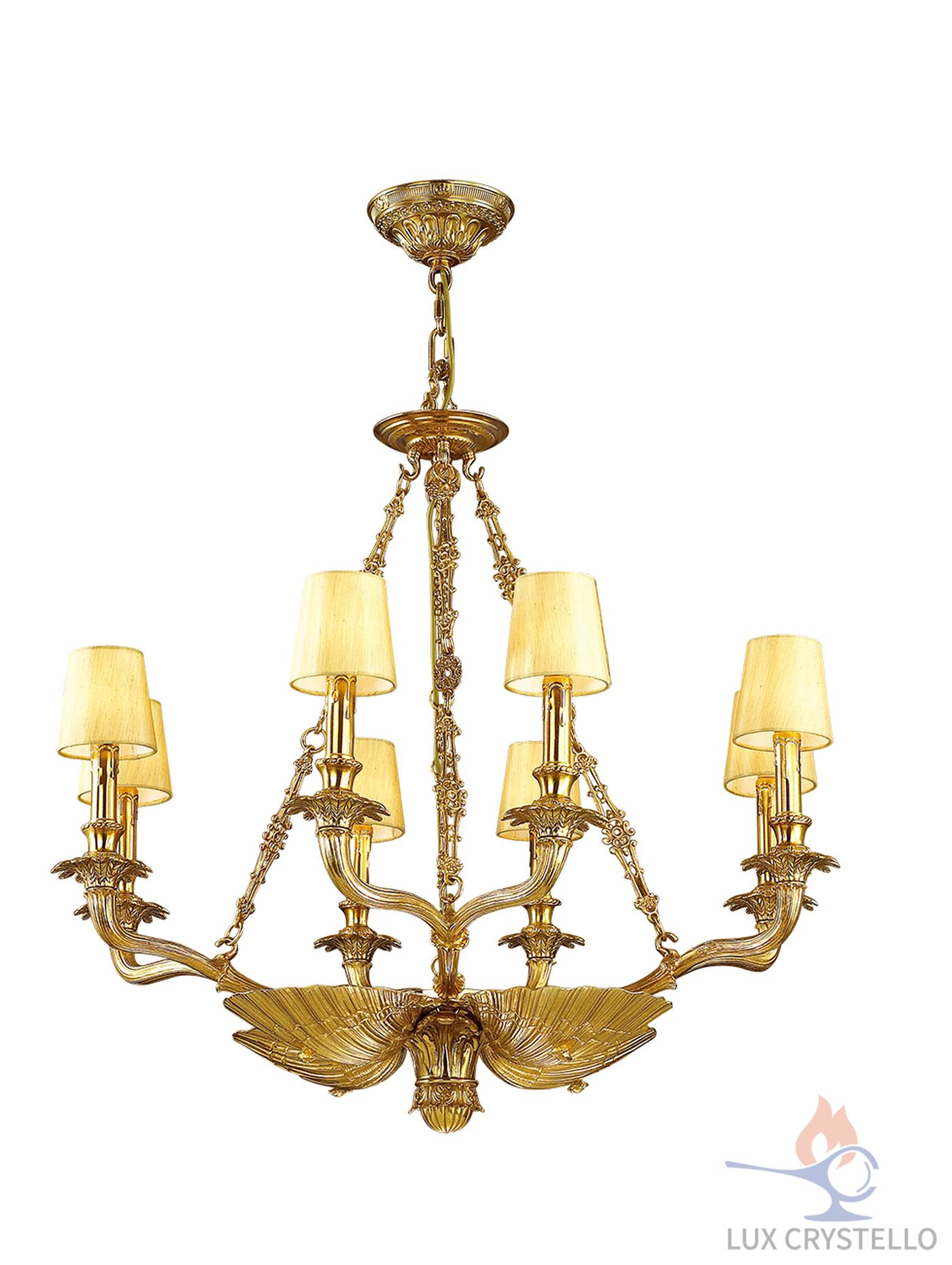 french style Brass chandeliers manufacturer-MD1611-8