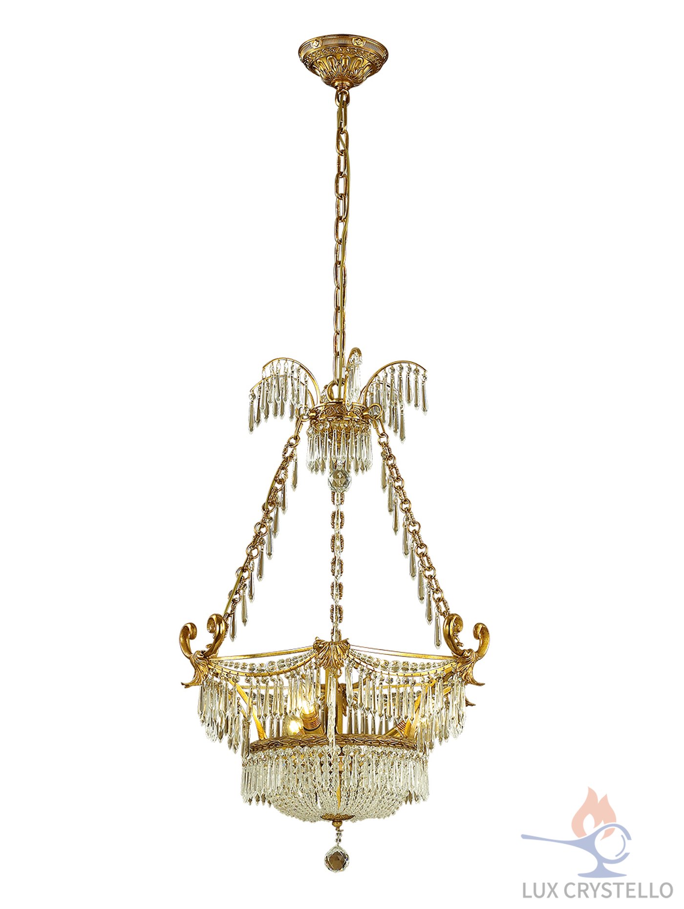 french style Brass chandeliers manufacturer-MD1616-3