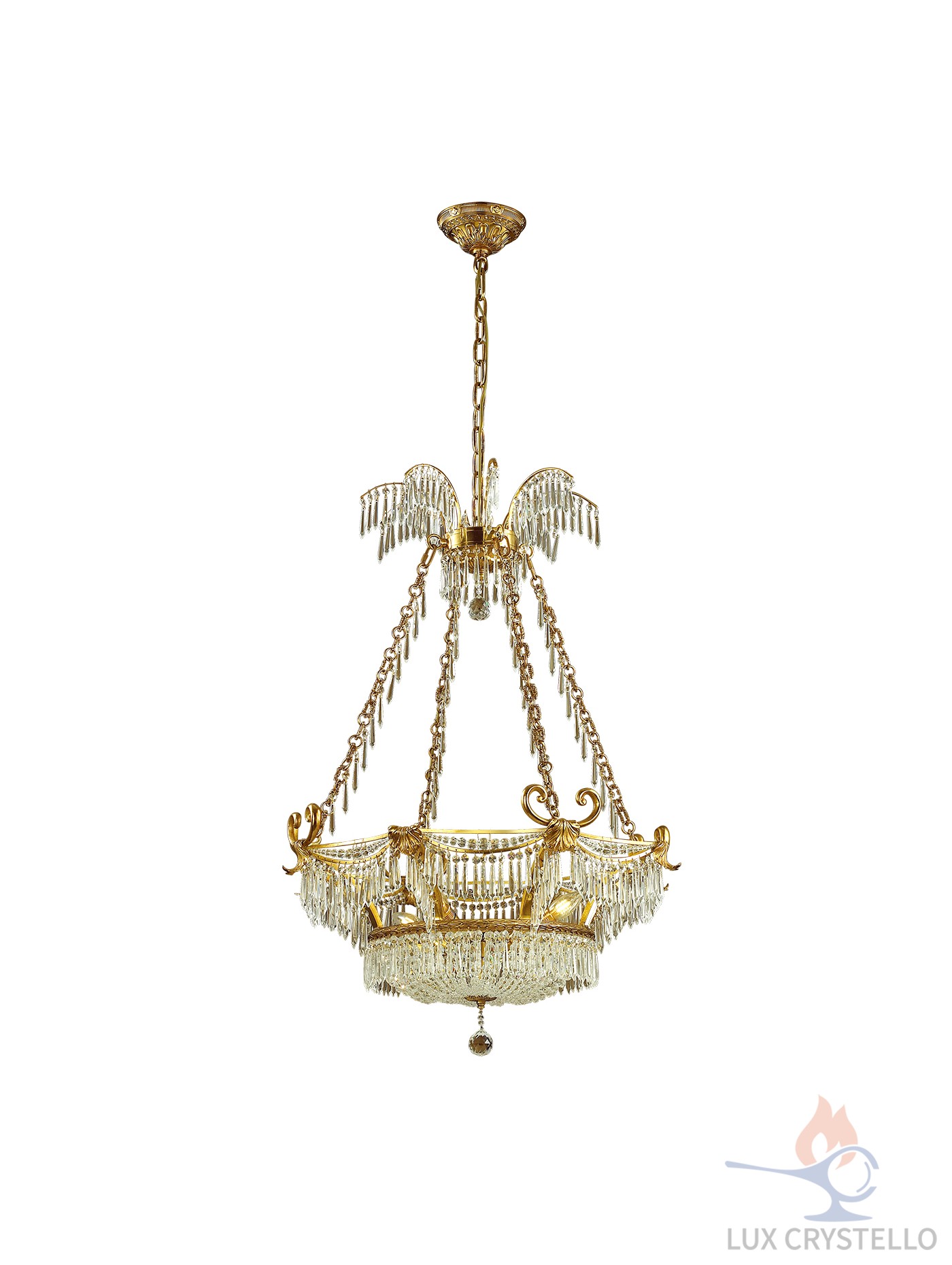 french style Brass chandeliers manufacturer-MD1616-4