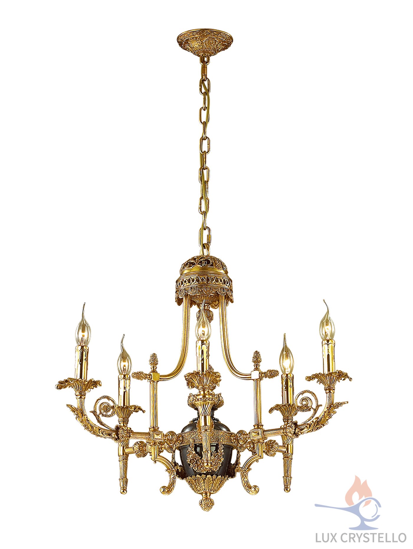 french style Brass chandeliers manufacturer-MD1629-6