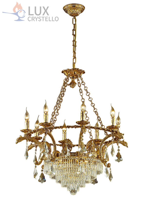 french style Brass chandeliers manufacturer-MD1630-8+4 french style Brass chandeliers manufacturer-MD1630-8+4