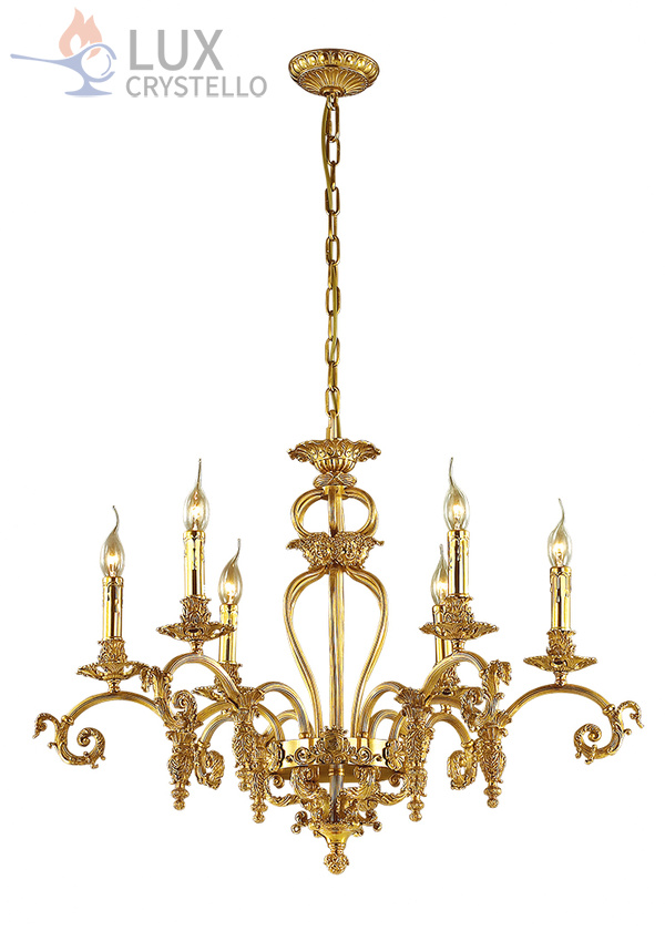 french style Brass chandeliers manufacturer-MD1634-6