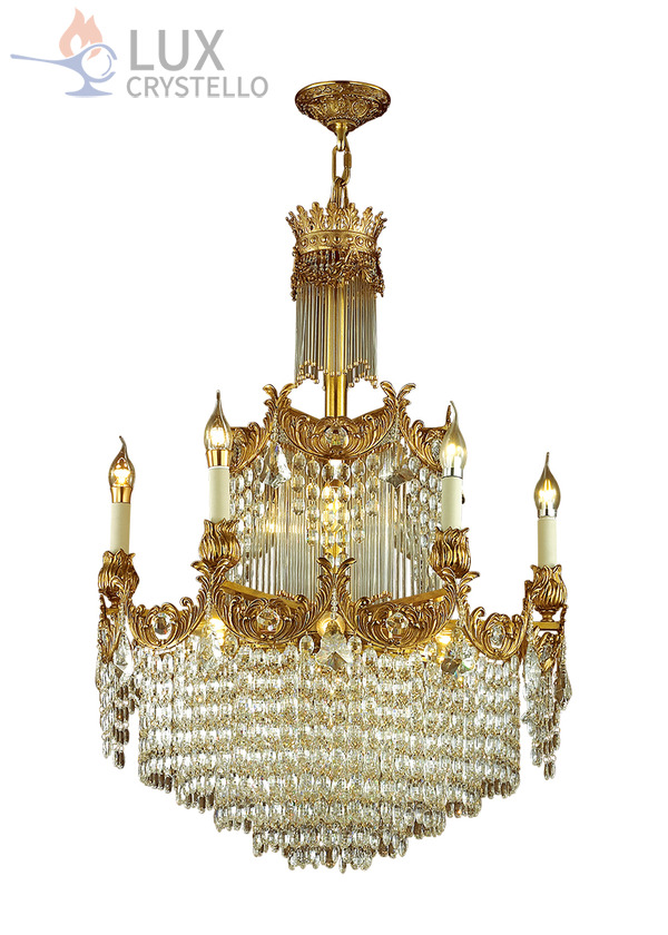 french style Brass chandeliers manufacturer-MD1636-6+6+3+1