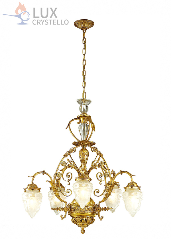 french style Brass chandeliers manufacturer-MD1643-3+3