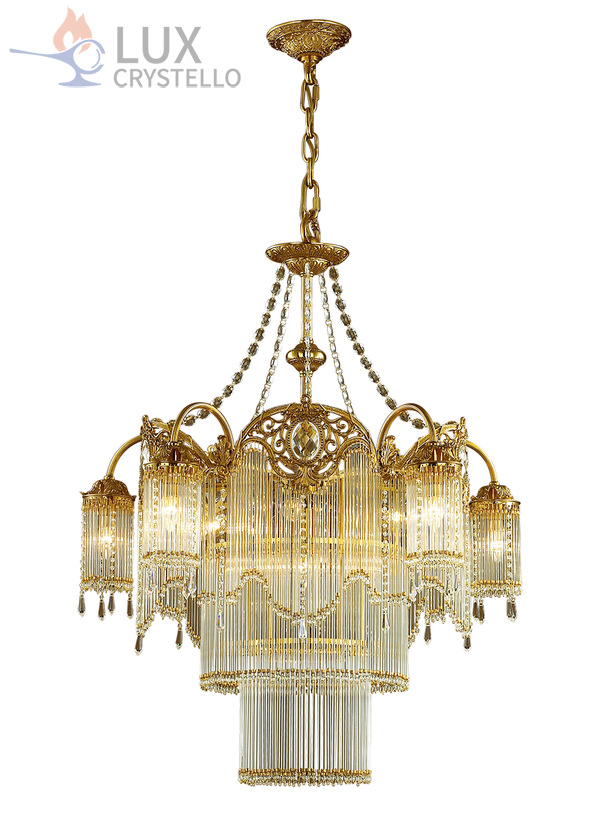 french style Brass chandeliers manufacturer-MD1654-5+5+1