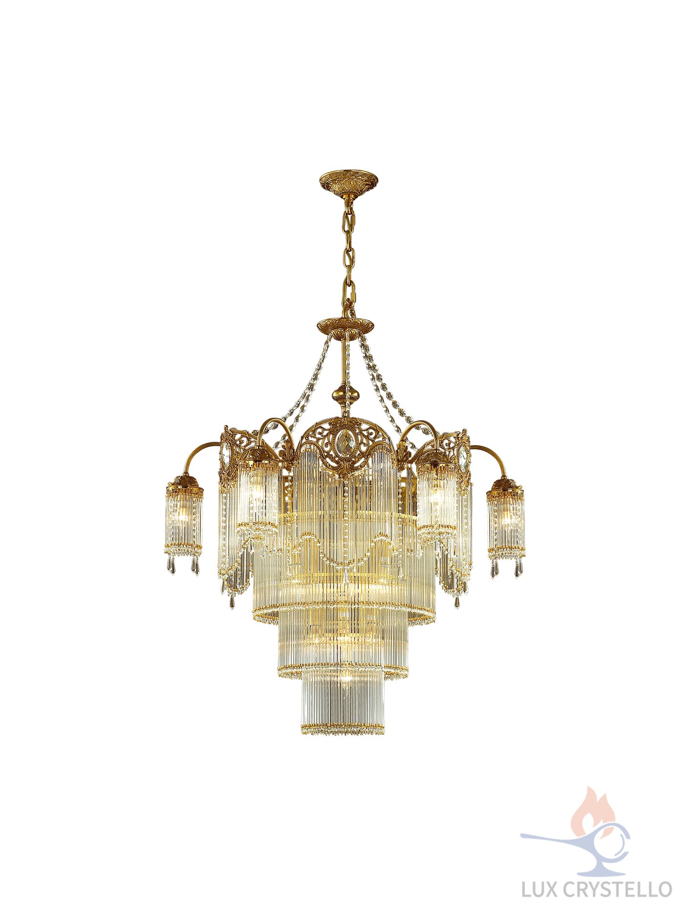 french style Brass chandeliers manufacturer-MD1654-6+3+3+1