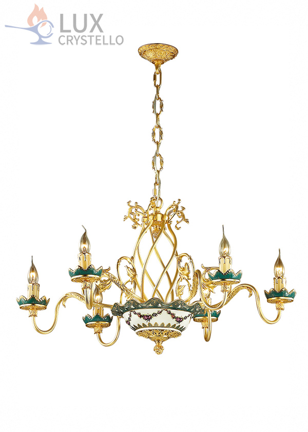 french style Brass chandeliers manufacturer-MD1659-6
