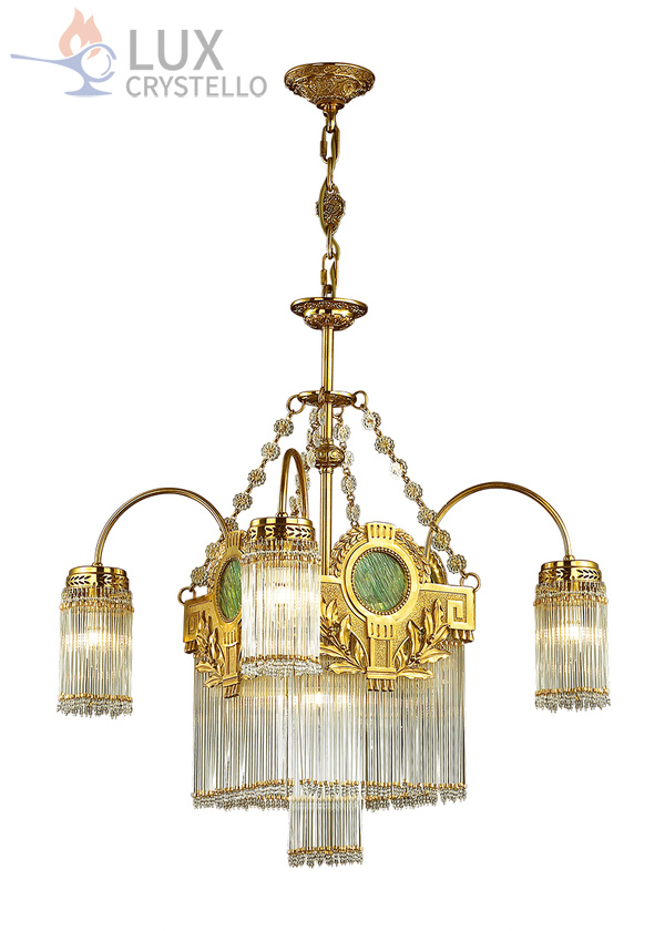 french style Brass chandeliers manufacturer-MD1663-4+1B french style Brass chandeliers manufacturer-MD1663-4+1B