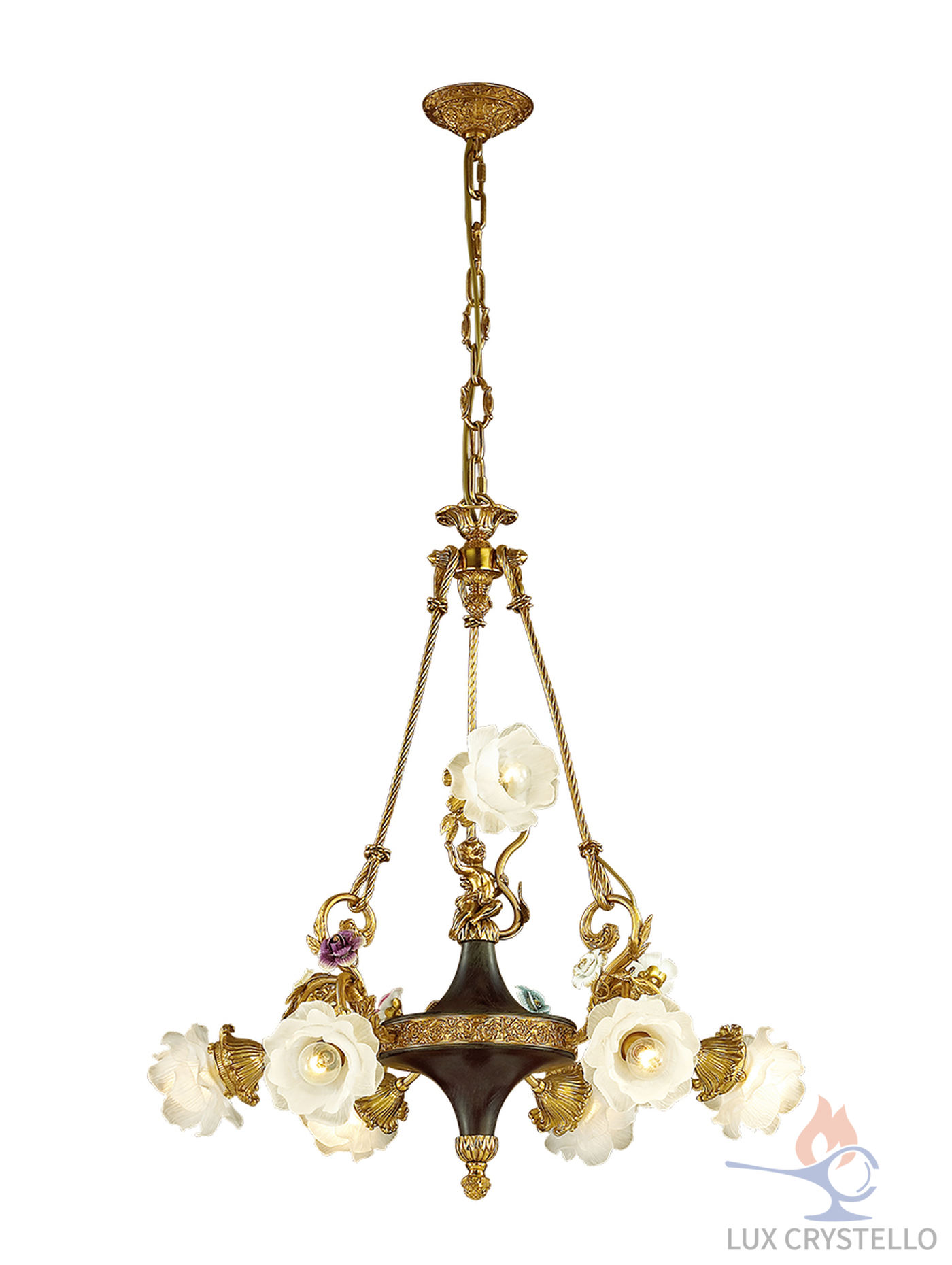 french style Brass chandeliers manufacturer-MD1670-6+1