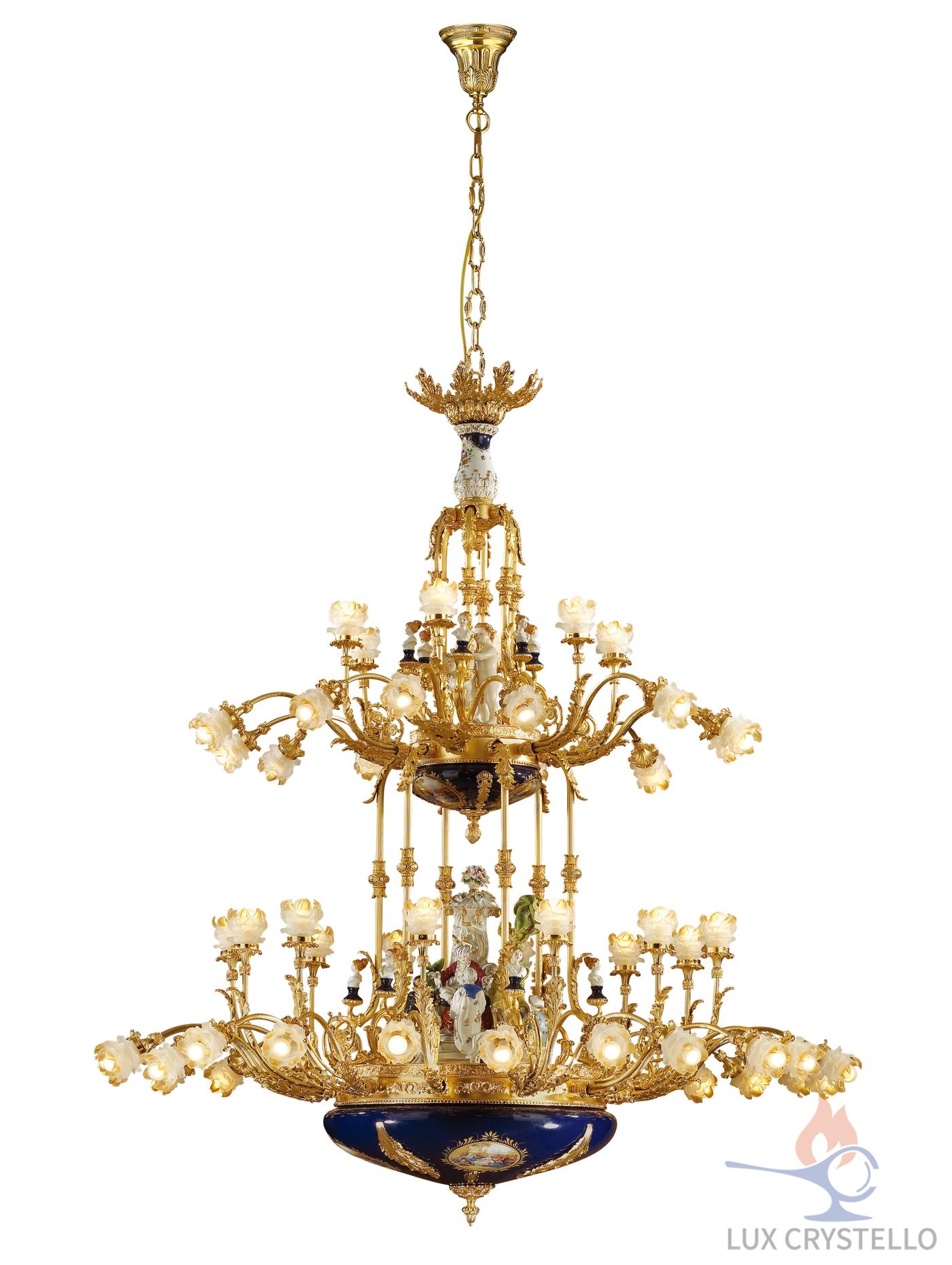 french style Brass chandelier manufacturer-MD606-54