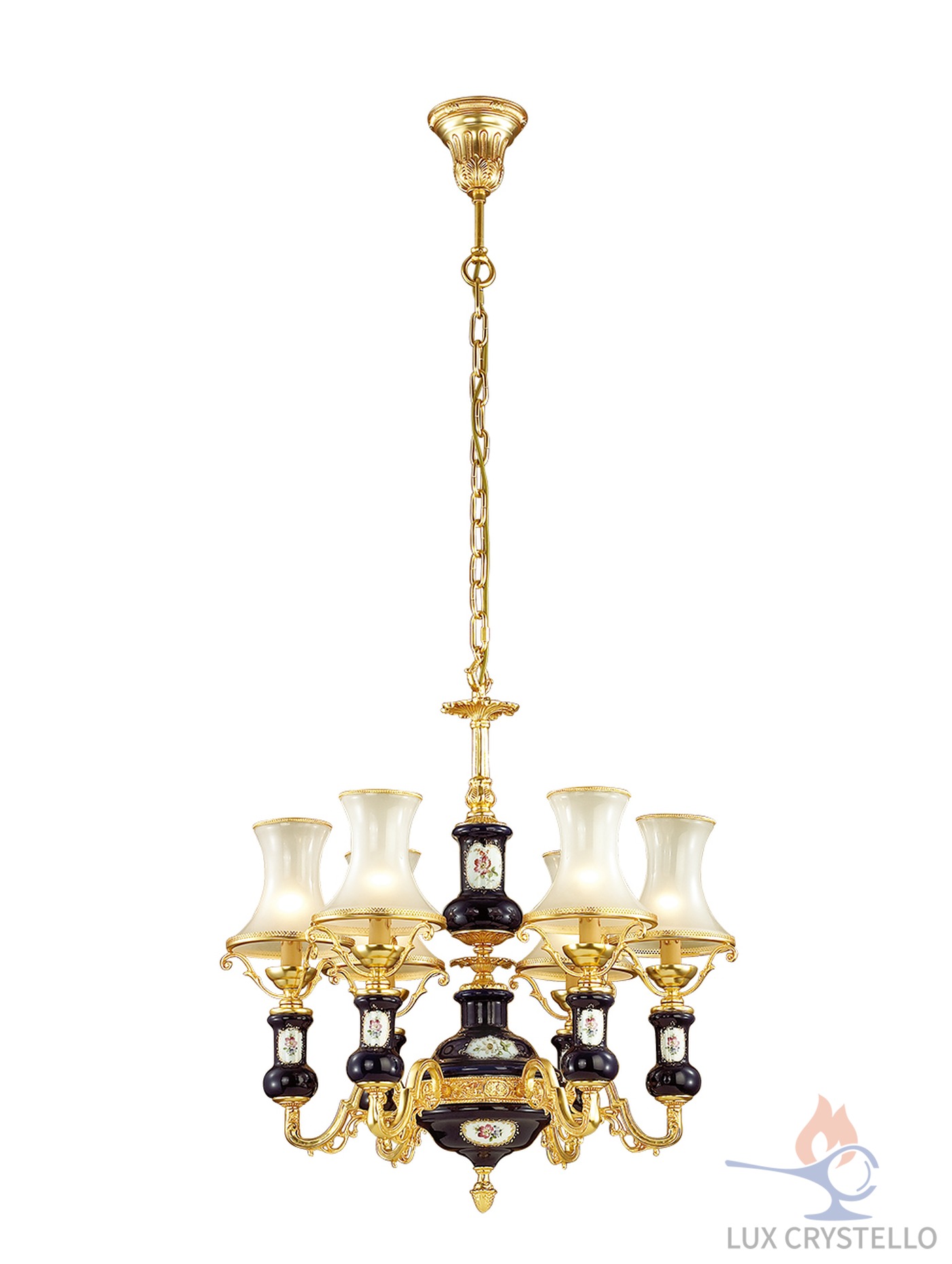 french style Brass chandelier manufacturer-MD691-6